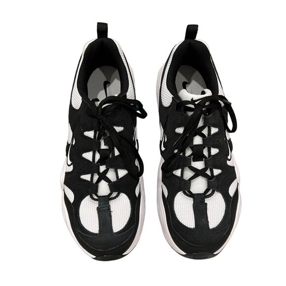 NIKE Black & White Tech Hera Sneakers - 40.5/ 7.5 US NWT - Picture 2 of 8